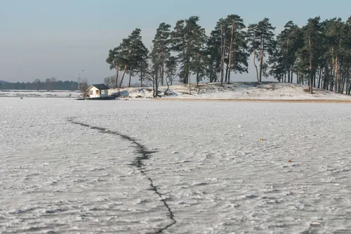 Marias ir Lampėdį padengė ledas