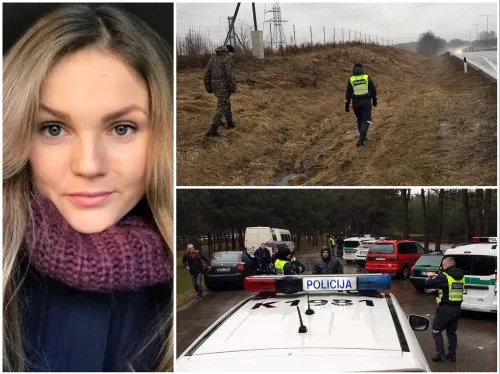 Dingusios merginos paieška