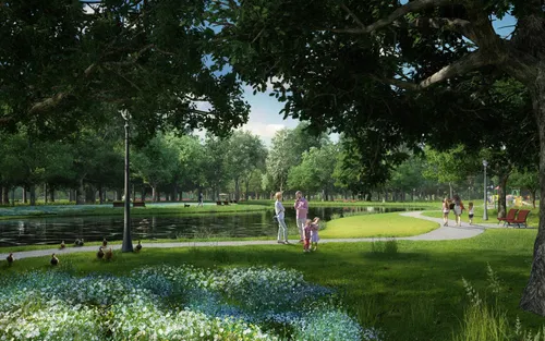 Ąžuolyno projekto pristatymas