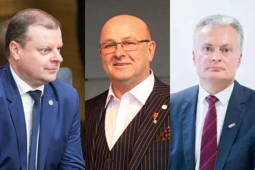 saulius skvernelis visvaldas matijosaitis ir gitanas nauseda 77287863