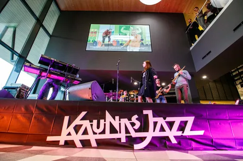 Kaunas Jazz autobusų stotyje