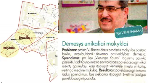 zaliakalnio zemelapis mokyklos pazymetos raudonais taskais lankstinuko 77704457