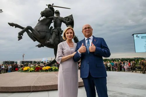 V. Matijošaitis su drauge Loreta