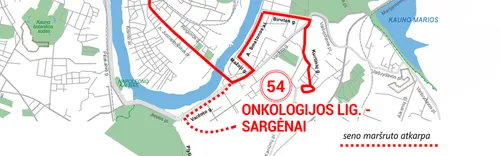 54 marsrutas