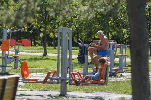 Rekonstruotas Kalniečių parkas