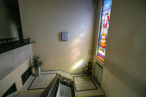 Ekskursija po Kauno prekybos, pramonės ir amatų rūmuose įsikūrusią biblioteką