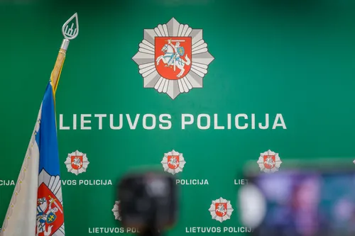 Policijos spaudos konferencija