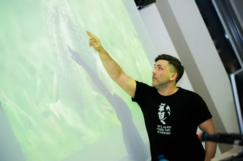 Gamtos fotografo M. Čepulio paskaita