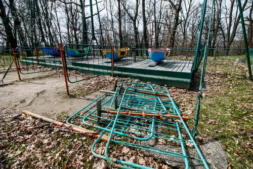 Išmontuojamos Vytauto parko karuselės