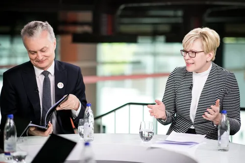 Gitanas Nausėda ir Ingrida Šimonytė