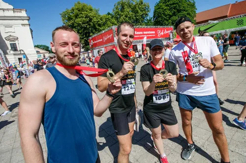 „Happspace“ nariai išbandė jėgas Kauno maratone