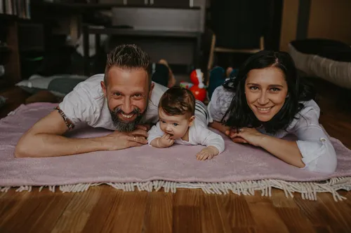 Linas Adomaitis su šeima