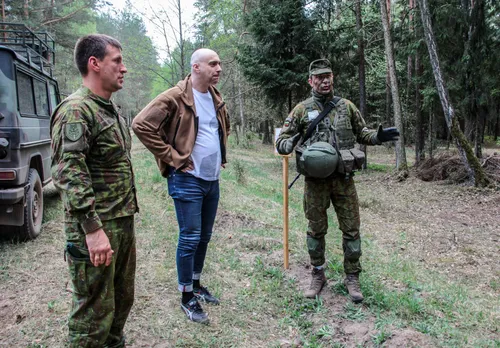 Vaidoto bataliono karių tarnybos akimirkos