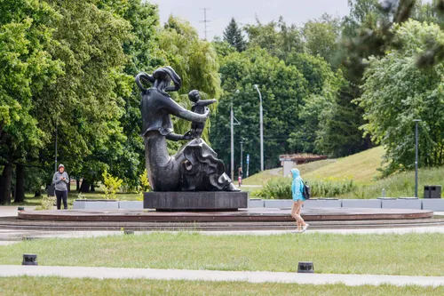 Atnaujintas Draugystės parko fontanas