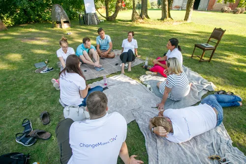 „ChangeMakers'ON“ stovykla Žemaitkiemyje