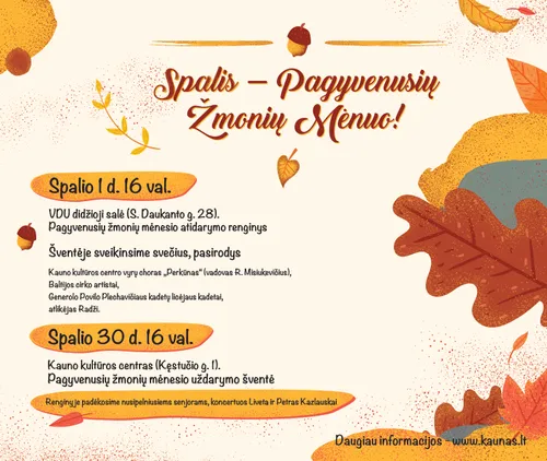 senjoru menuo maketas