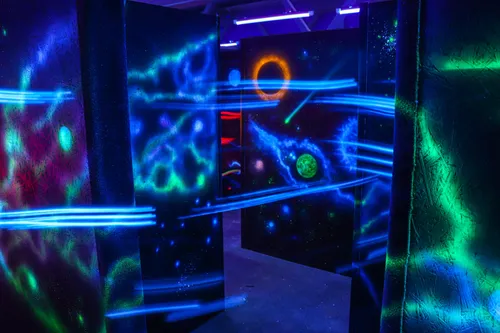 „Laser tag“ labirintas
