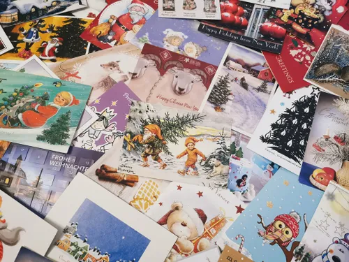 Šventinių atvirlaiškių kolekcija iš viso pasaulio.