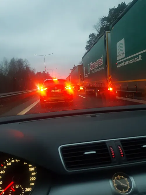 Avarija kelyje Vilnius-Kaunas