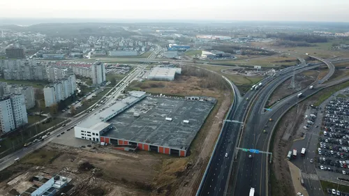 Kelio darbai prie „Megos“