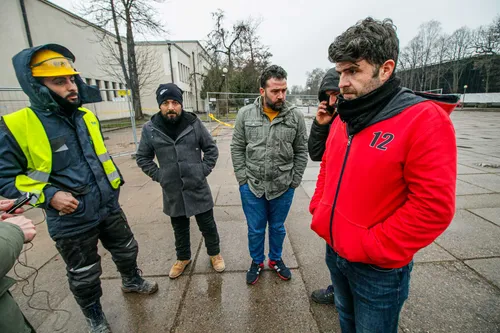 Turkai rekonstruojamame S. Dariaus ir S. Girėno stadione