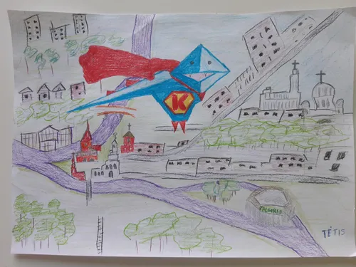 Piešinių konkursas „Lieku namuose ir piešiu!“