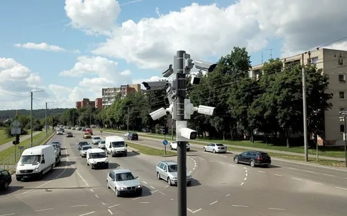 eismo stebjimo kameros