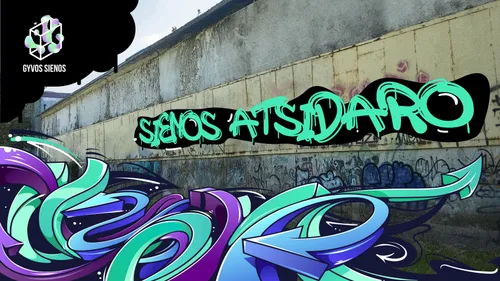 sienos atsidaro vizualas