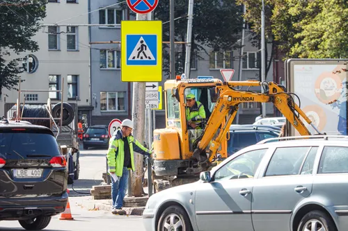 Ribojamas eismas Kęstučio g.