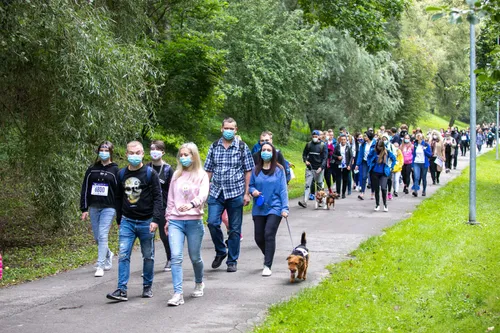 „IKI Ėjimo varžybos“ Panemunės šile