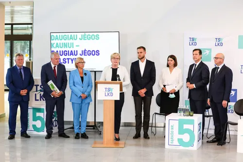 TSLKD kandidatų į seimą pristatymas