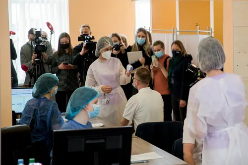 „AstraZeneca“ vakcina nuo koronaviruso paskiepytas ir  A. Dulkys / DELFI nuotr.