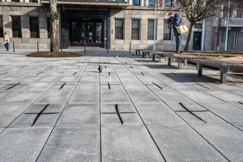 Protestas prie Kauno savivaldybės / Žemųjų Šančių bendruomenės „Facebook“ nuotr.