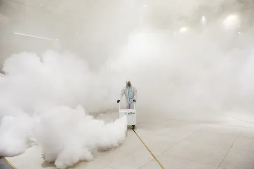 Patalpų dezinfekavimas „Dezifog“ / Organizatorių nuotr.