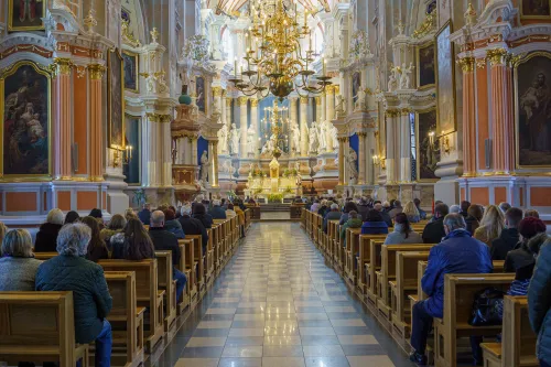 Velykų pamaldos bažnyčioje