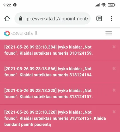 registracija pas gydytoja