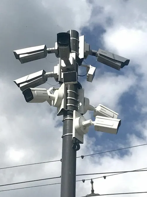 Automobilių sekimo kameros Kaune / DELFI nuotr.