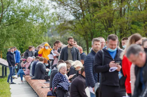 Masinis žmonių vakcinavimas Kauno rajone