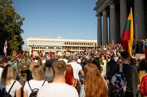 Protestas prie Seimo / DELFI nuotr.