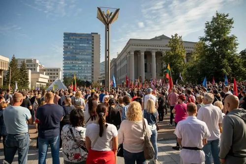 Protestas prie Seimo / DELFI nuotr.