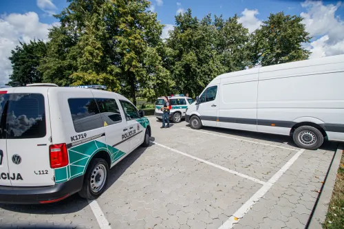 Sulaikyti nelegalus migrantai