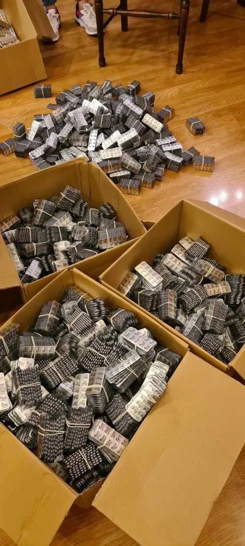 Alkoholio klastočių gamykla Kaune / Lietuvos kriminalinės policijos nuotr.