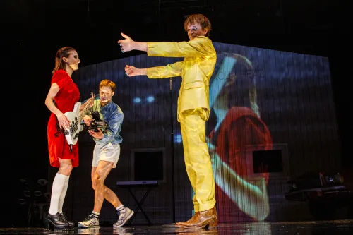 Spektaklio PERAS GIUNTAS pristatymas