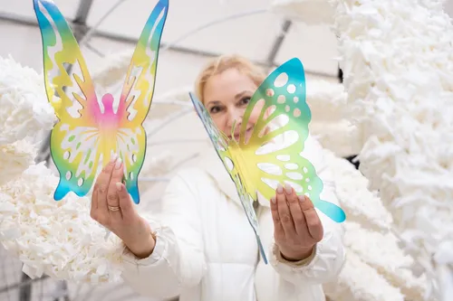 Kalėdų eglės papuošimai / Kaunas.lt nuotr.