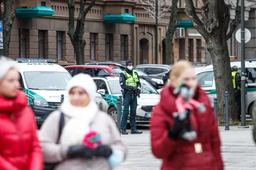 Protestas prieš vaikų skiepijimą