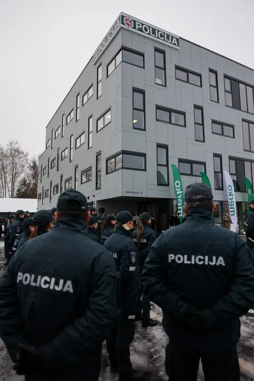 Naujasis Kauno policijos pastatas / Kauno apskr. VPK ir UAB „Merko statyba“ nuotr.