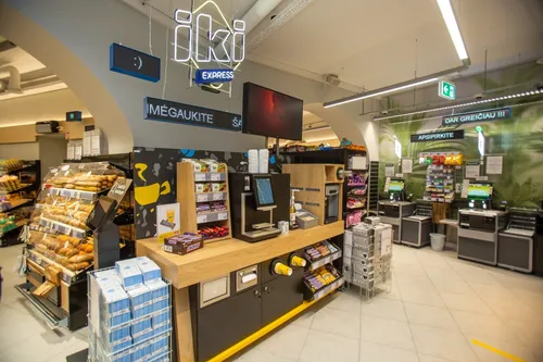 „IKI Express“ parduotuvė Vilniaus gatvėje / Organizatorių nuotr.