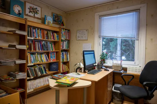 romainiu bibliotekos vidus