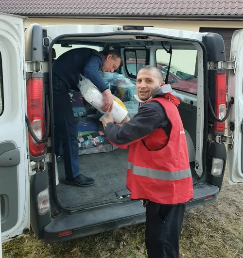 Parama Ukrainai / Lietuvos Caritas nuotr.