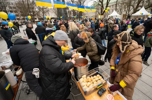 vilniuje vykusios akcijos ateik barsciu paremk ukraina akimirkos nuotr autorius darius kucys 4